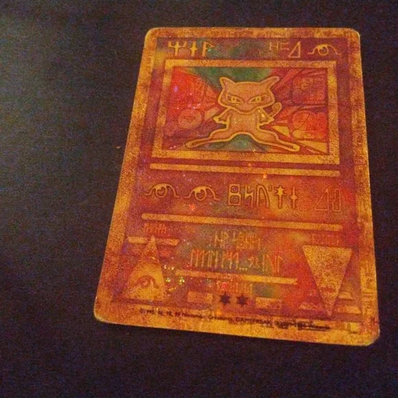 Ancient Mew Pokemon card Games